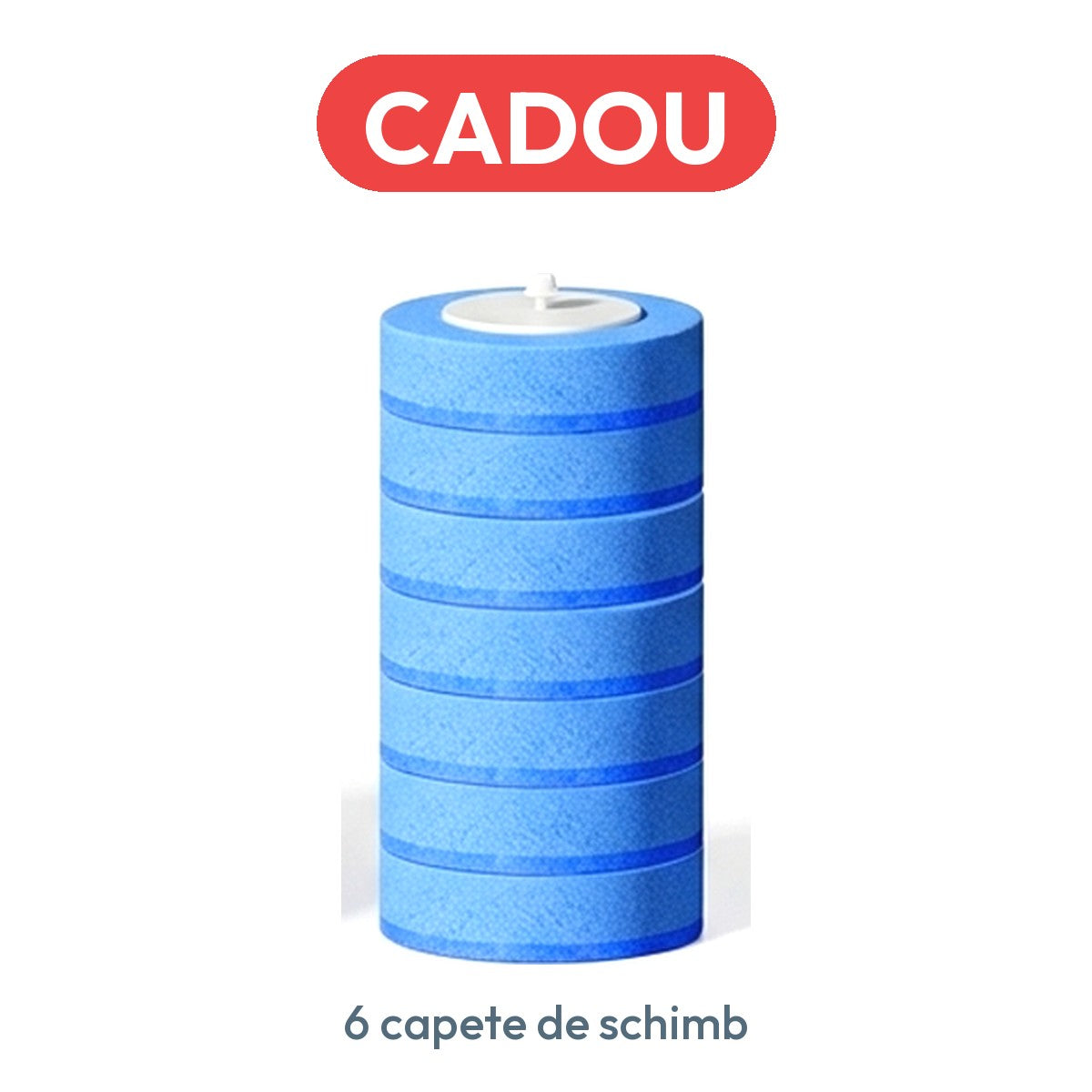 Cadou: 6 capete de schimb Curatic