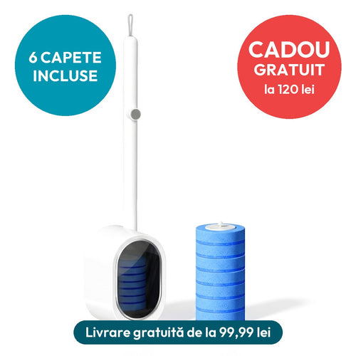 Peria WC Curatic cu 6 capete incluse și cadou gratuit la 120 lei